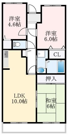 パストラル和泉の物件間取画像